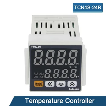  TCN4S-24R Двоен Дисплей PID Регулатор на температурата 48x48 100 ~ 240 v променлив ток, 100-жа вземане на проби