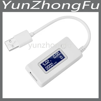  Точност ръководят USB Амперметър Тестер на Напрежение Мобилен Телефон Зарядно Детектор на Мобилен Източник на Захранване Измервателен Уред Капацитет